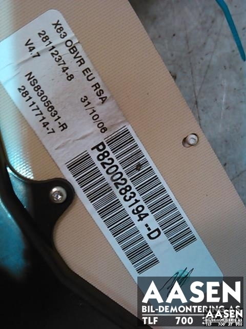 Instrumentpanel til Renault Trafic 2006-2014  (8200283194|)