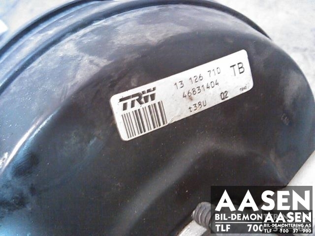 Bremsekraft-forsterker til Saab 9-3 2008-2011 (Type II, Fase 2)  (TRW|13126710|)