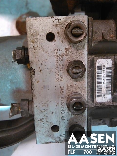 ABS sentral til BMW 5-Serie 2003-2010 (E60/E61) (E60/E61) (BOSCH|34 51 6 769 707|0265234136|)