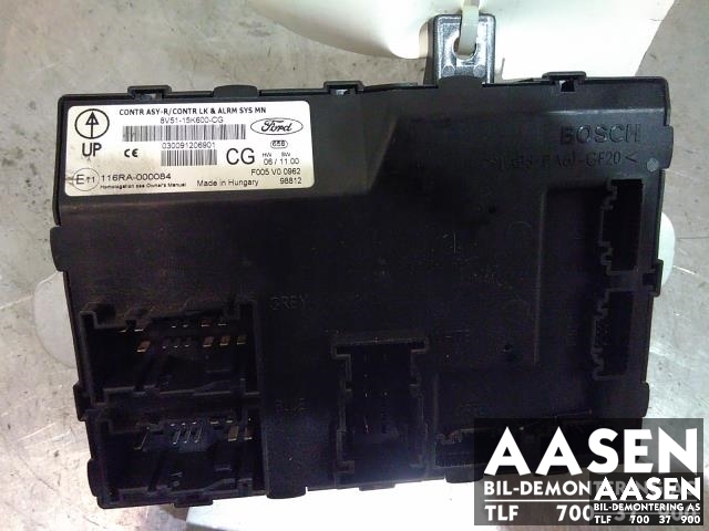 Styreenhet diverse til Ford Fiesta, 2008-2012 (Type VI, Fase 1)  (BOSCH|8V51-15K600-CG)