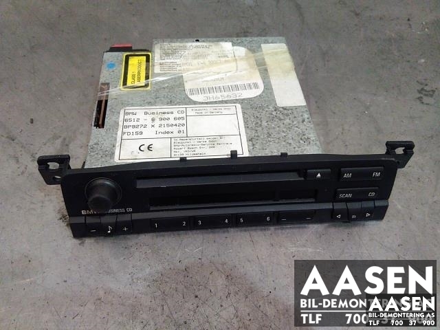 Bilstereo til BMW 3-Serie 1998-2005 (E46) (E46) (BLAUPUNKT|65 12 6 900 605|)