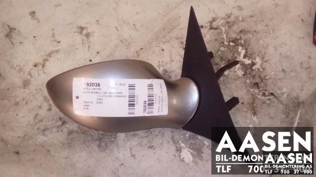 Speil høyre til Alfa Romeo 156, 2004-2006  