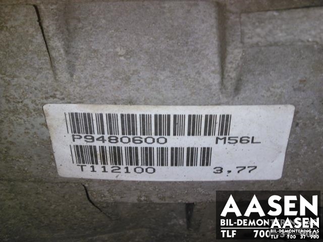Girkasse manuell til Volvo V70 (S70/XC70) 1997-2000 (Type I)  (M56L|)