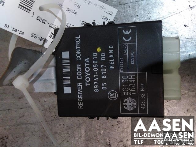 Styreenhet diverse til Toyota Avensis 1997-2000 (Type I, Fase 1) (89741-05010|)