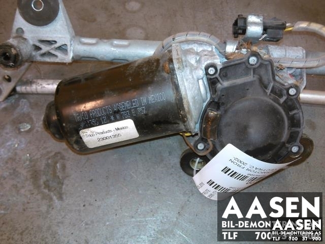 Viskermotor frontrute til Opel Vectra C, 2002-2005 (Type I)  