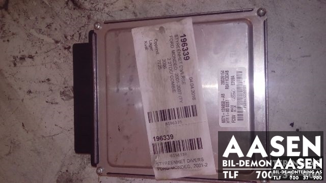 Styreenhet diverse til Ford Mondeo, 2001-2007 (Type III) (6S71-12A650-AB)