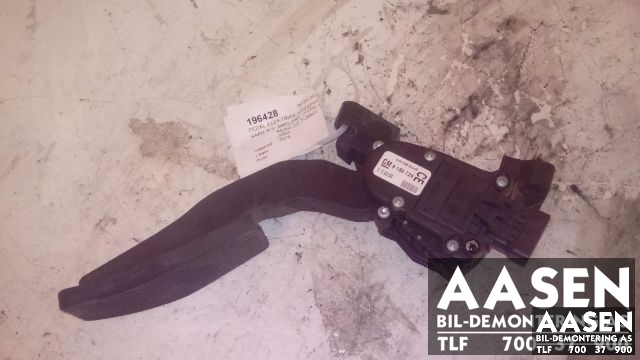 Pedal gass til Saab 9-3, 2003-2007 (Type II, Fase 1)  (HELLA|9186724)