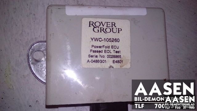 Styreenhet diverse til Land Rover Discovery, 1999-2004 (Type II) (YWC-105260)
