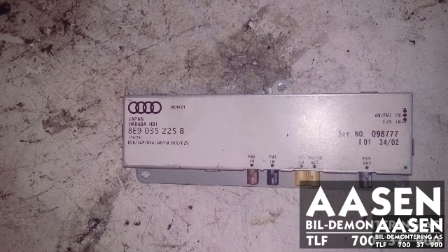Styreenhet antenne til Audi A4, 2001-2004 (Type II) (B6) (B6) (8E9035225B)