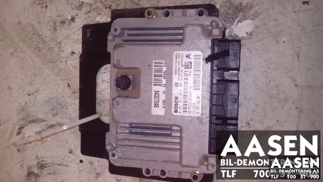 Styreenhet motor til Peugeot 307, 2005-2008 (Fase 2)  (BOSCH|9659342280)