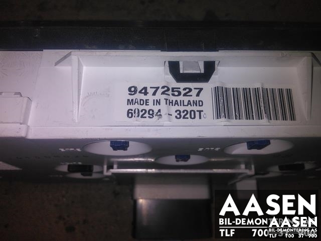Instrumentpanel til Volvo C70 1998-2005 (Type I)  (9472527|)