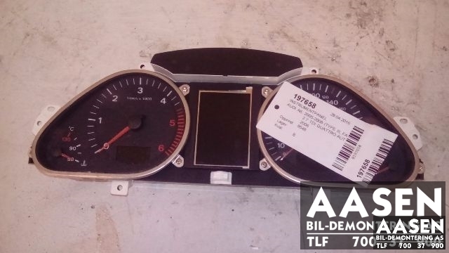 Instrumentpanel til Audi A6, 2005-2008 (Type III, Fase 1) (C6) (C6) (MAGNET MARELLI|4F0920931B)