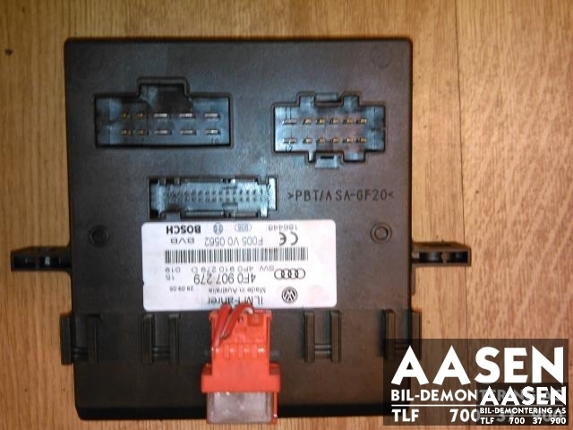 Styreenhet diverse til Audi A6 2005-2008 (Type III, Fase 1) (C6) (C6) (BOSCH|4F0907279|)
