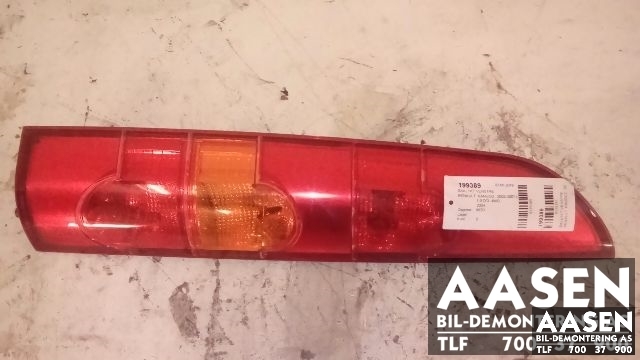 Baklykt venstre til Renault Kangoo 2003-2007 (Type I, Fase 2)