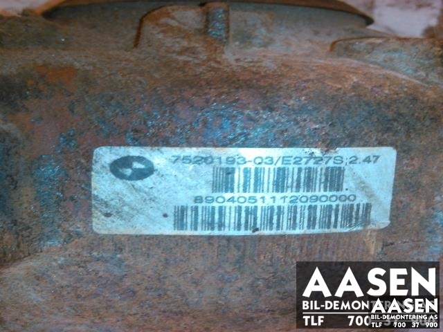 Kardang klokke bak til BMW 3-Serie 1998-2005 (E46) (E46) (33 10 7 520 194|)