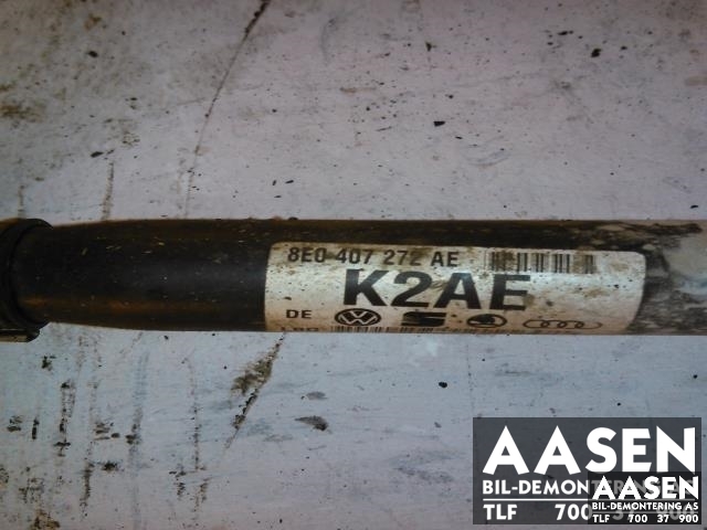Drivaksel høyre foran, bensin/manuell til Audi A4 2001-2004 (Type II) (B6) (B6) (8E0 407 272 AE|)