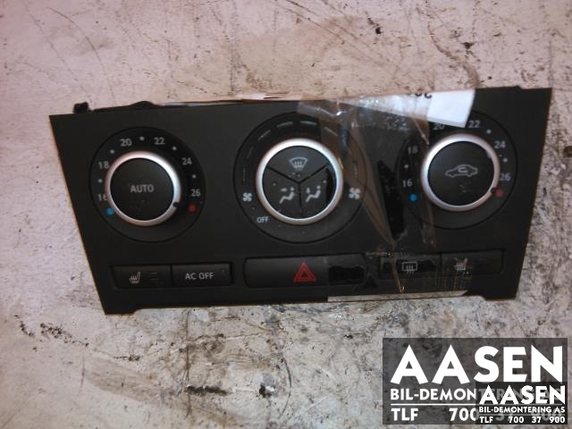 Varmeapparat betjening til Saab 9-3, 2003-2007 (Type II, Fase 1)  (12772892BA)