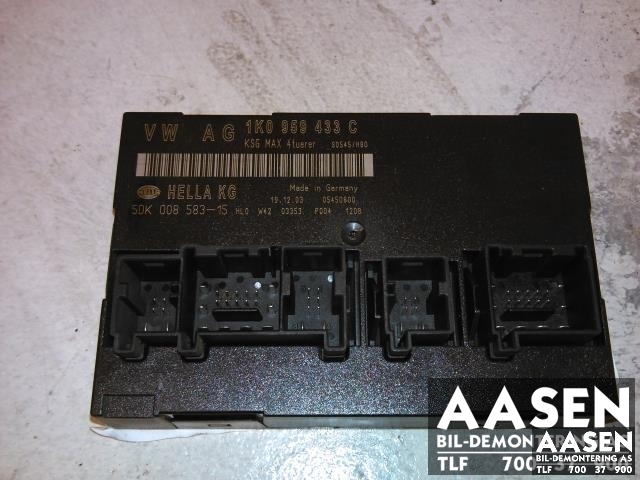 Styreenhet diverse til VW Touran, 2003-2006 (Type I, Fase 1)  (HELLA|1K0959433C)