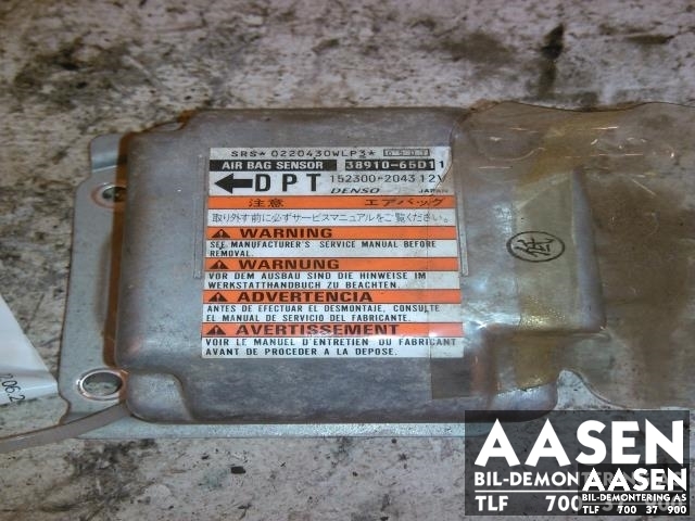 Airbag elektronikk til Suzuki Grand Vitara, 1998-2005 (Type II)  (38910-65D11)