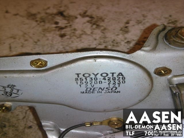 Viskermotor bakrute til Toyota RAV4 1994-2000 (Type I) (DENSO|85130-42020|)