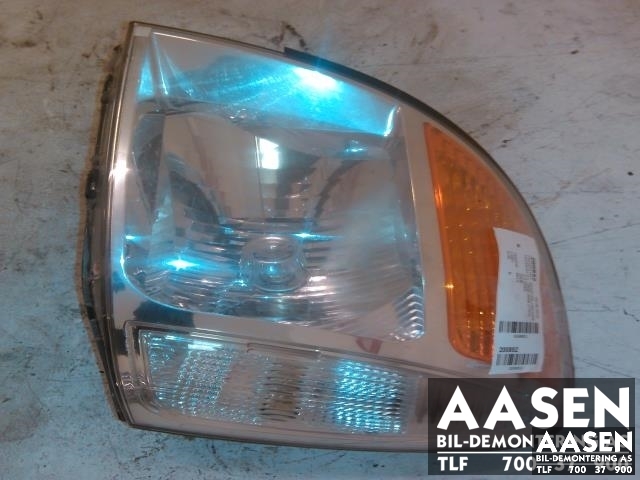 Frontlykt venstre halogen til Hyundai H-1, 2006-2008 (Type I, Fase 2) (92101 4A610)
