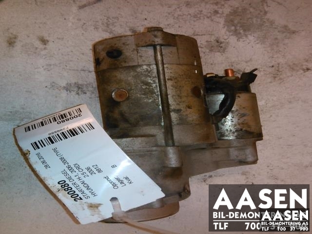 Starter diesel til Hyundai H-1 2006-2008 (Type I, Fase 2) (VALEO|36100-4A000|)