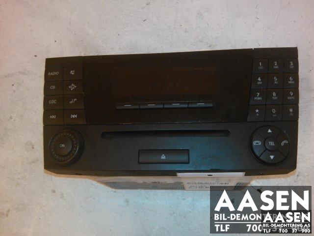 Bilstereo til Mercedes E-Klasse 2002-2006 (Fase 1) (W211) (W211) (A 211 820 97 89|)