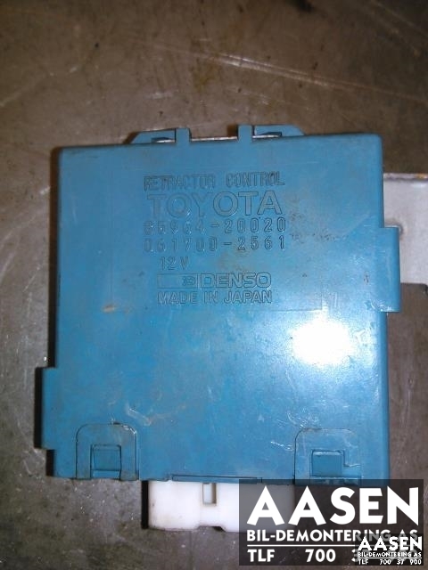 Rele diverse til Toyota MR2, 1986-1999 (DENSO|85964-20020)