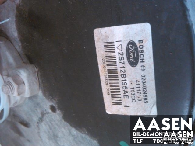 Bremsekraft-forsterker til Ford Mondeo 2001-2007 (Type III)  (BOSCH|2S712B195AE|)