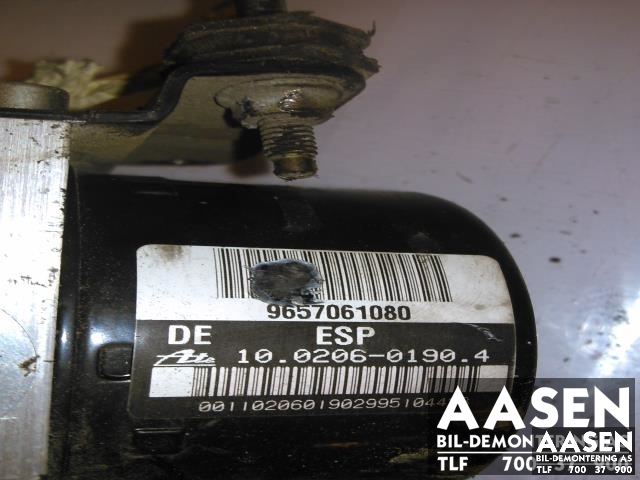 ABS sentral til Citroën C5 2005-2008 (Type I, Fase 2)  (ATE|9657061080|)