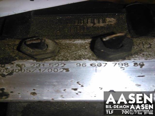 ABS sentral til Citroën Berlingo 2002-2008 (Type I, Fase 2)  (BOSCH|9660779880|)