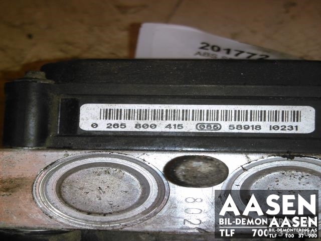 ABS sentral til Citroën Berlingo 2002-2008 (Type I, Fase 2)  (BOSCH|9660779880|)