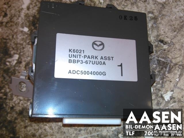 Styreenhet diverse til Mazda 3, 2009-2013 (Type II) (BBP3-67UU0A)