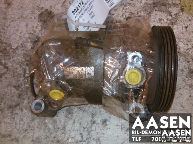 Aircondition kompressor til Suzuki Ignis, 2000-2006 (Type I) (JAPAN) (JAPAN) (95201-69GC0)
