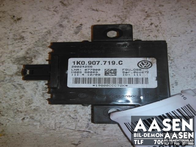 Styreenhet diverse til Audi A3, 2009-2012 (Type II, Fase 2)  (DELPHI|1K0907719C)