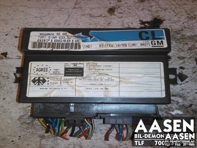 Styreenhet diverse til Opel Frontera B, 1998-2003  (8971864010)