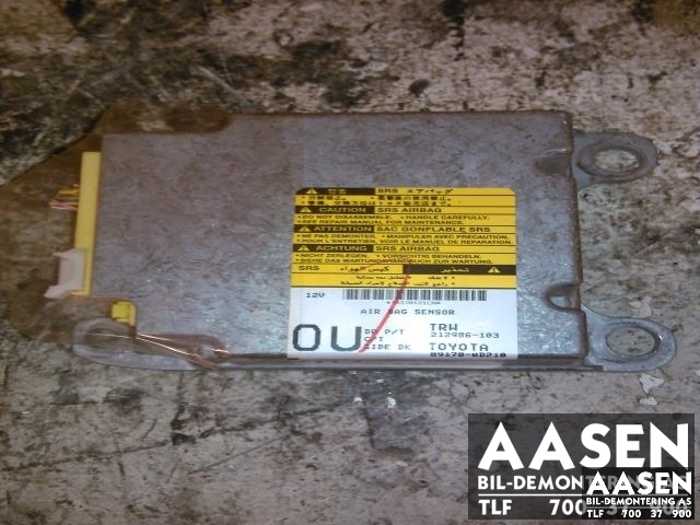 Airbag elektronikk til Toyota Yaris, 2006-2009 (Type II, Fase 1) (TRW|89170-0D210)