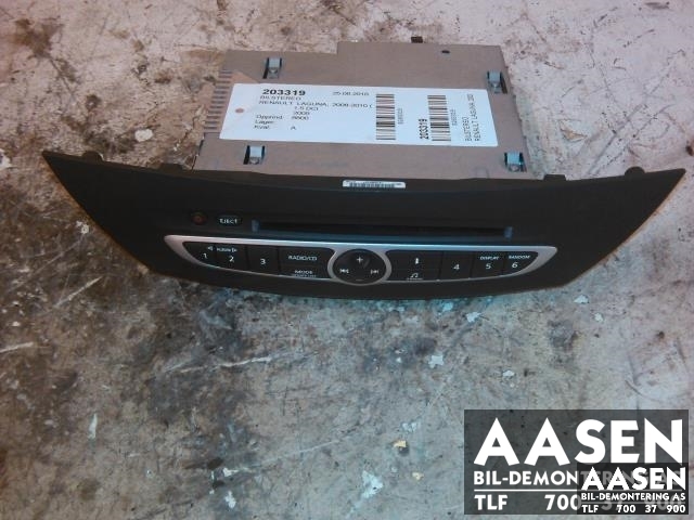 Bilstereo til Renault Laguna, 2008-2010 (Type III, Fase 1) (281150004RD)