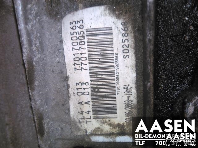 Girkasse manuell til Renault Laguna 2008-2010 (Type III, Fase 1)  (7701700563|)