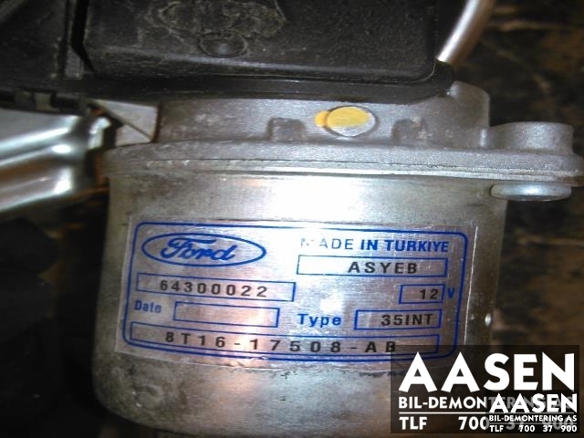 Viskermotor frontrute til Ford Transit Connect 2009-2013 (Type I, Fase 2) (8T16-17508-AB|)