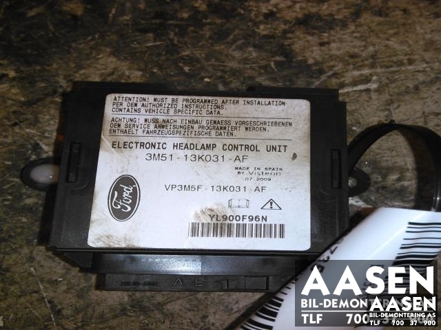 Styreenhet diverse til Ford Kuga, 2008-2012 (Type I)  (3M51-13K031-AF)