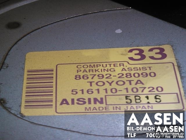Styreenhet diverse til Toyota Previa 2000-2007 (AISIN|86792-28090|)