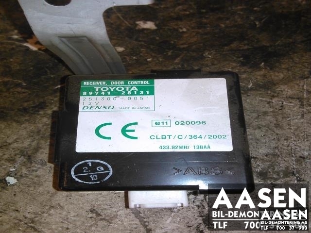 Styreenhet diverse til Toyota Previa, 2000-2007 (DENSO|89741-28131)