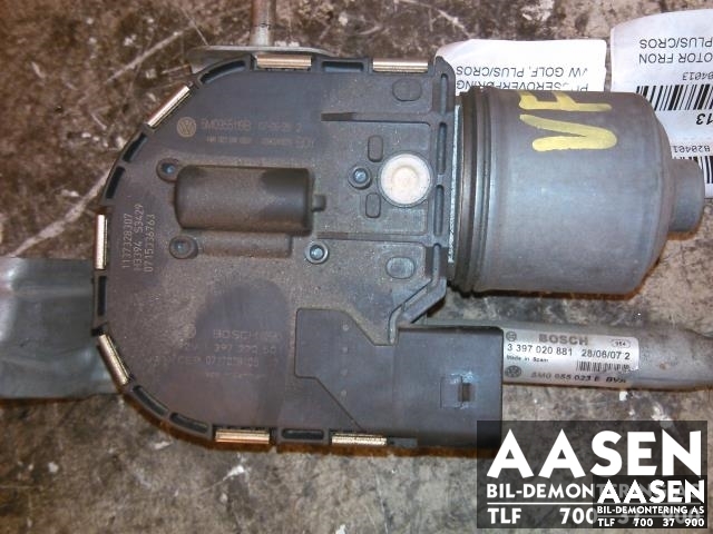 Viskermotor foran venstre til VW Golf, Plus/Cross, 2005-2009 (Fase 1)  (BOSCH|5M0 955 119 B)