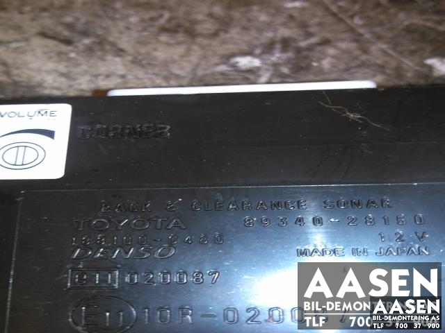 Styreenhet diverse til Toyota Previa 2000-2007 (DENSO|89340-28150|)