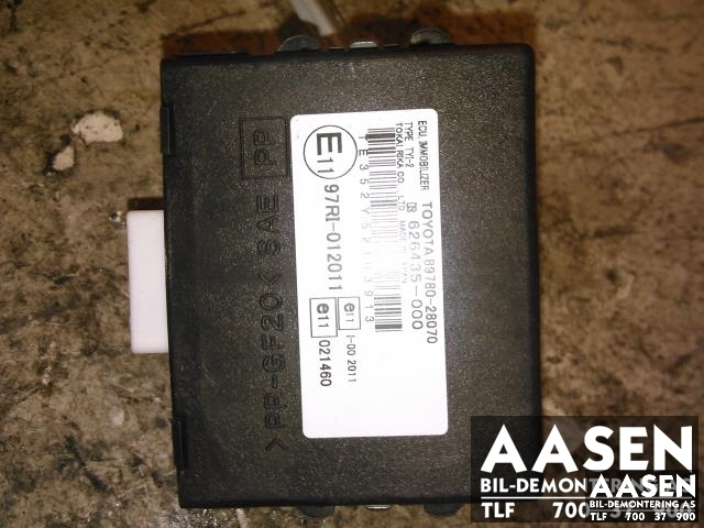Styreenhet diverse til Toyota Previa, 2000-2007 (TOKAI RIKA|89780-28070)
