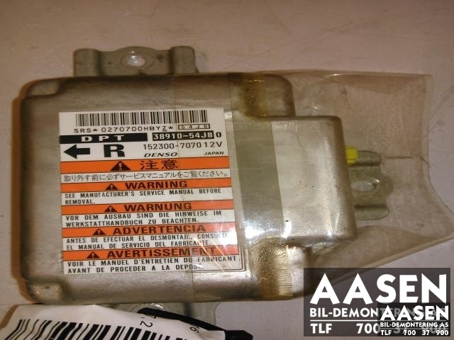 Airbag elektronikk til Suzuki Grand Vitara, XL-7, 2001-2007 (DENSO|38910-54J80)
