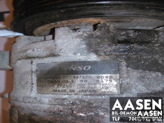 Aircondition kompressor til Saab 9-5 1997-2001 (Type I, Fase 1)  (DENSO|447220-8042|)