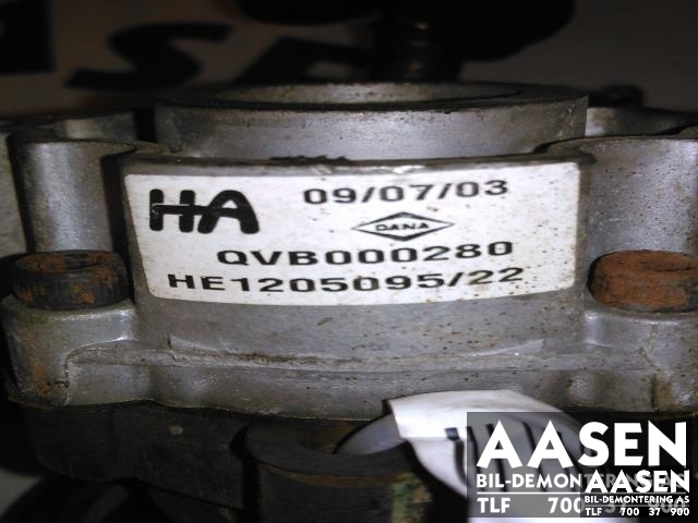 Servo pumpe mekanisk til MG ZT/ZT-T 2001-2005  (QVB000280|)