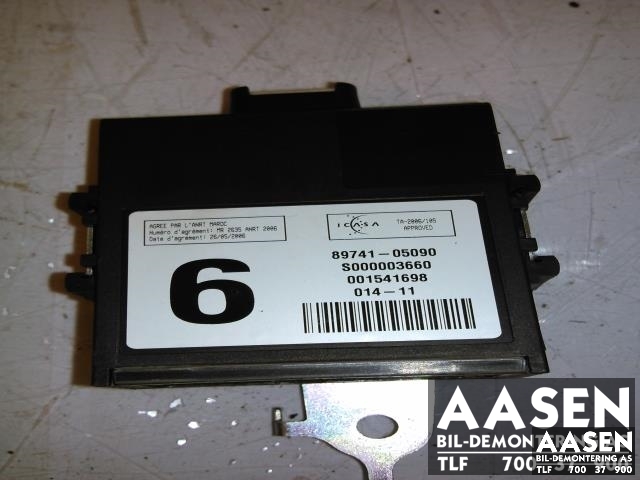 Styreenhet diverse til Toyota Avensis, 2009-2015 (Type III, Fase 1)  (VALEO|89741-05090)